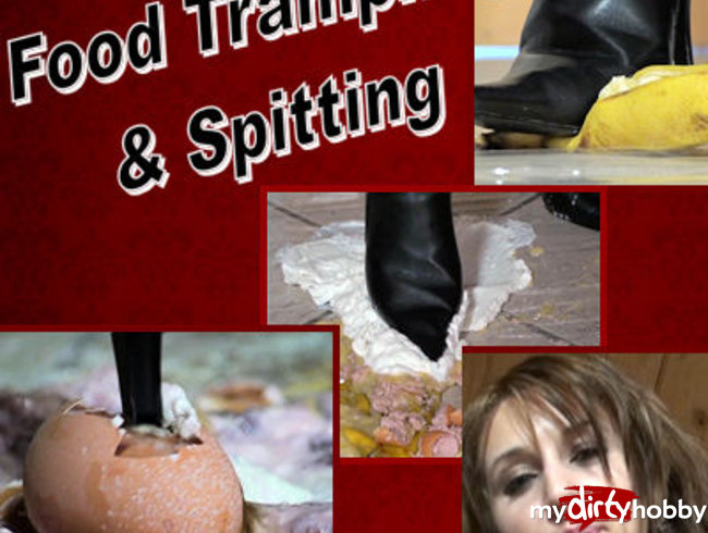 Food Trampling & Spitting Fetish