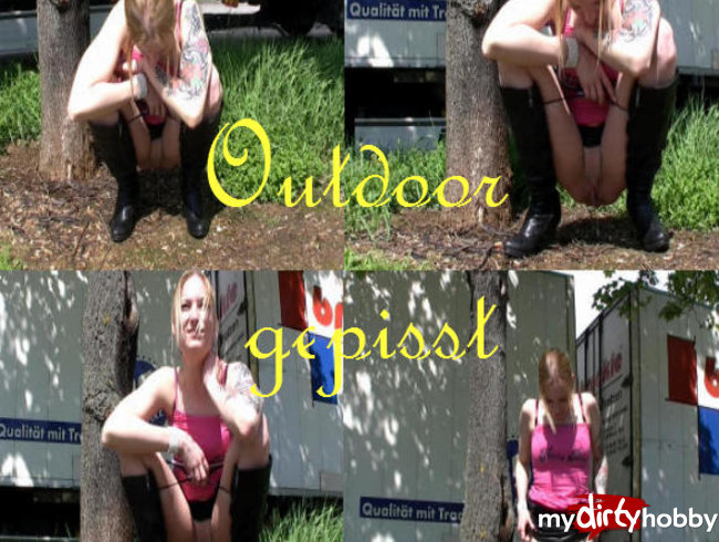 Outdoor gepisst