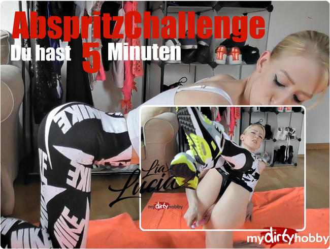 AbspritzChallenge-Du hast 5 Minuten!