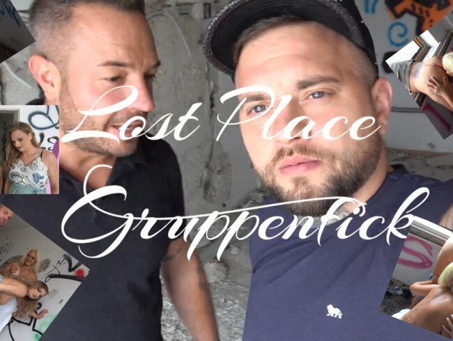 Spontaner Gruppenfick im Lost Place! 2 Jungs haben uns überrascht!